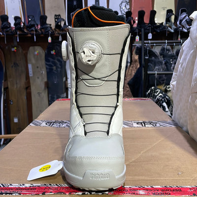 Snowboard Boots THIRTYTWO STW Double Boa, Womens- Grey & White, 2024