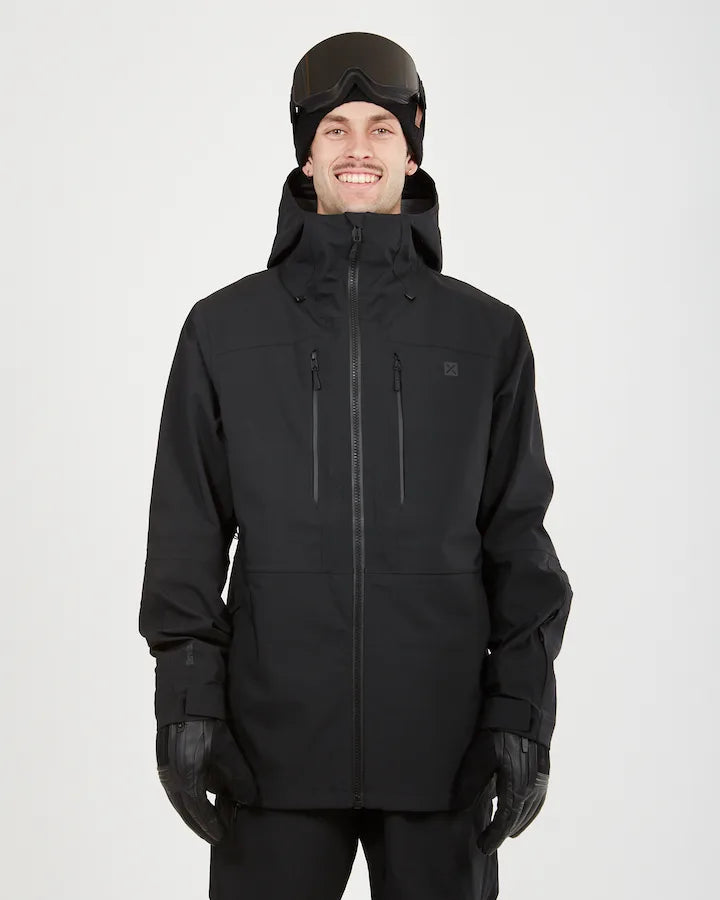 XTM Snow Jacket PALLADIUM III SHELL JACKET-Black – Alleydesigns