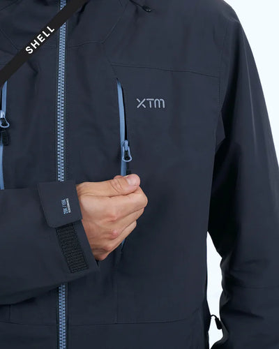 XTM Snow Jacket PALLADIUM III SHELL JACKET-Granite