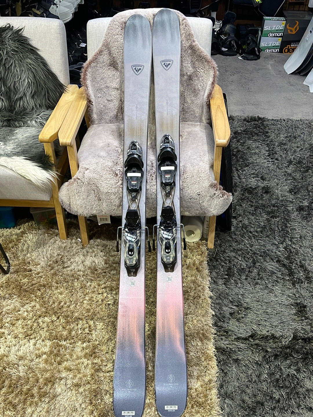 Skis ROSSIGNOL RALLYBIRD 90 Pro Skis & Bindings NEW 2024