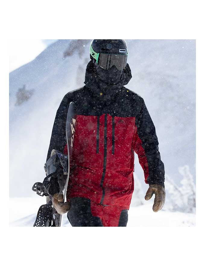 JONES Shralpinist 3L GORE-TEX Pro Snow Jacket - Safety Red