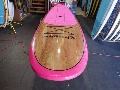 10’6” x 32” Timber Look Pink Family Alleydesigns SUP 200L - Alleydesigns  Pty Ltd                                             ABN: 44165571264