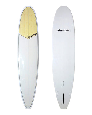 Surfboard 9' "The Sunshine Underground" Bamboo Epoxy Pearl FREE BAG + LEASH +FINS + WAX WORTH $150 - Alleydesigns  Pty Ltd                                             ABN: 44165571264