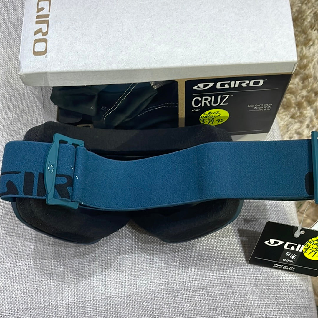 Snow Goggles CRUZ GIRO Harbour Blue / Amber Rose Goggles