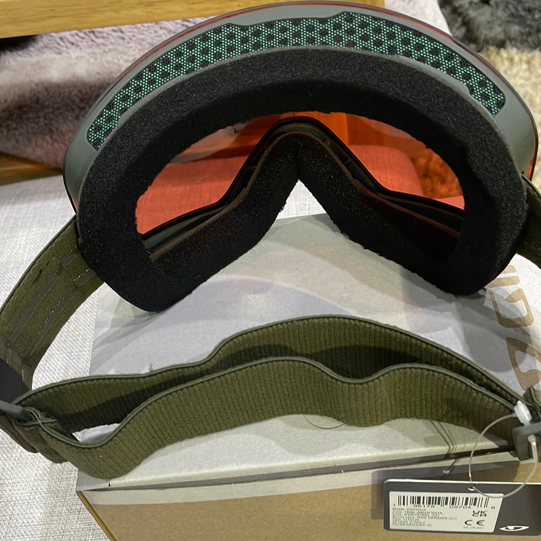 Snow Goggles CONTOUR Trail Green Vista/ Vivid Petrol + Infrared ( 2 x lenses)