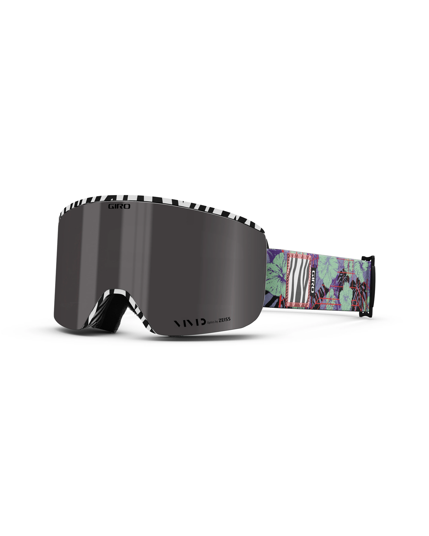 Snow Goggles ELLA GIRO Purple Jungle Steeze / Vivid Smoke + Infrared( 2 x lenses)