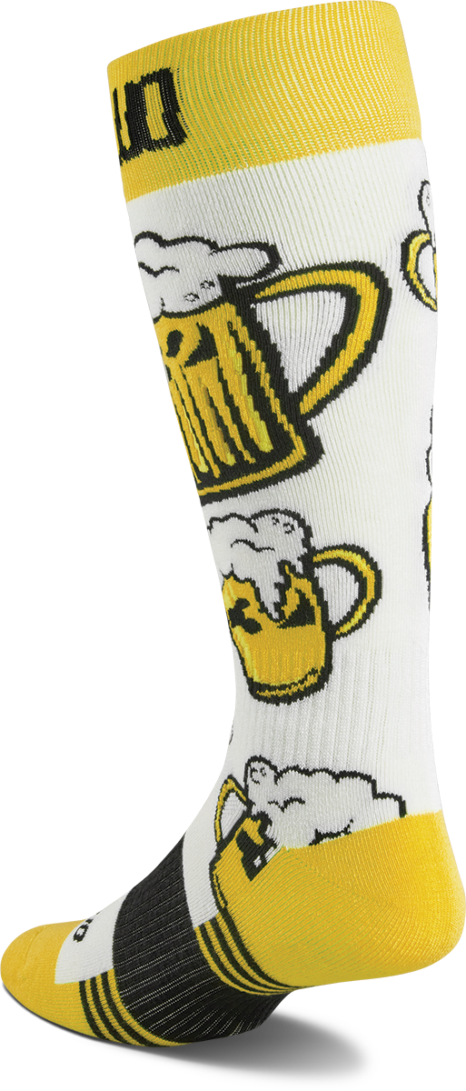 Snow Socks THIRTYTWO MEN'S DOUBLE Sock- Yellow