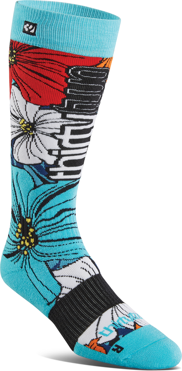 Snow Socks THIRTYTWO WOMENS DOUBLE Sock- Floral