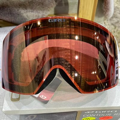 Snow Goggles CONTOUR RS White Craze / Vivid Rose + Infrared ( 2 x lenses)