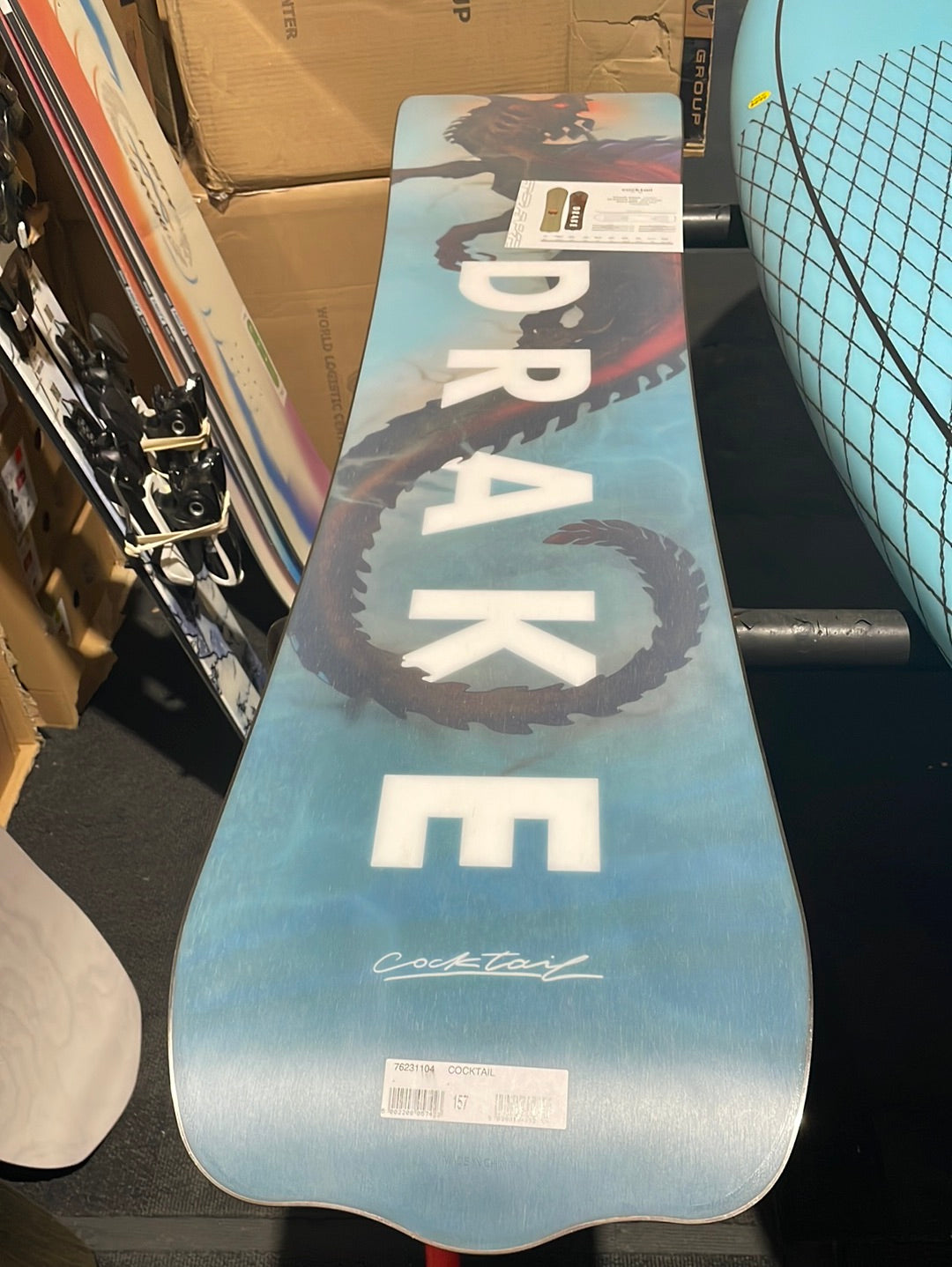 Snowboard  DRAKE COCKTAIL 157CM - 2024
