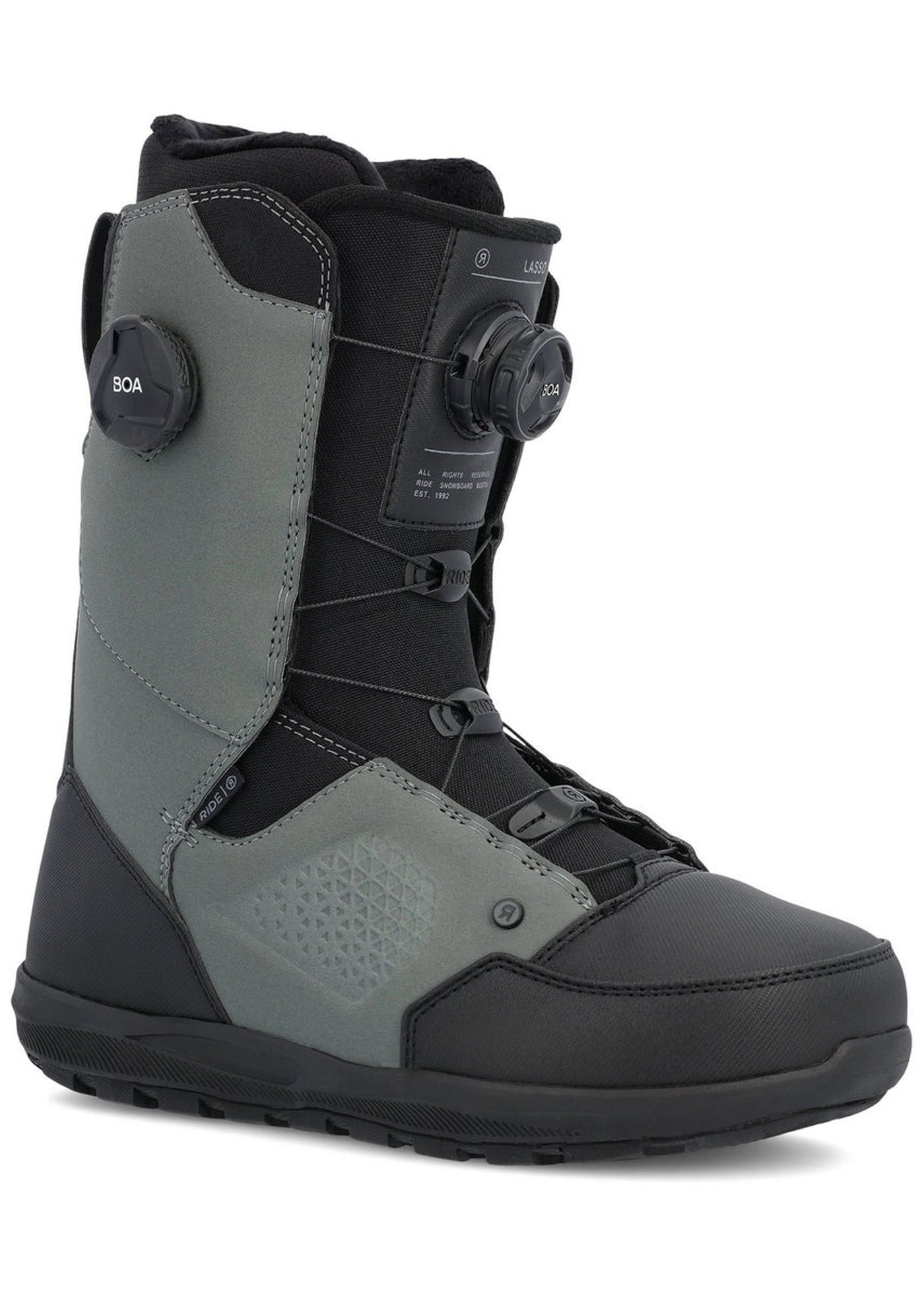 Snowboard Boots RIDE LASSO BOA, Grey 2024 NEW