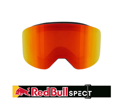 Snow RED BULL Goggles MAGNETRON SLICK -009 Black Red Snow Orange (2 lense)