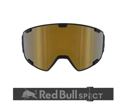 Snow RED BULL Goggles PARK -013 Black Gold Snow Orange