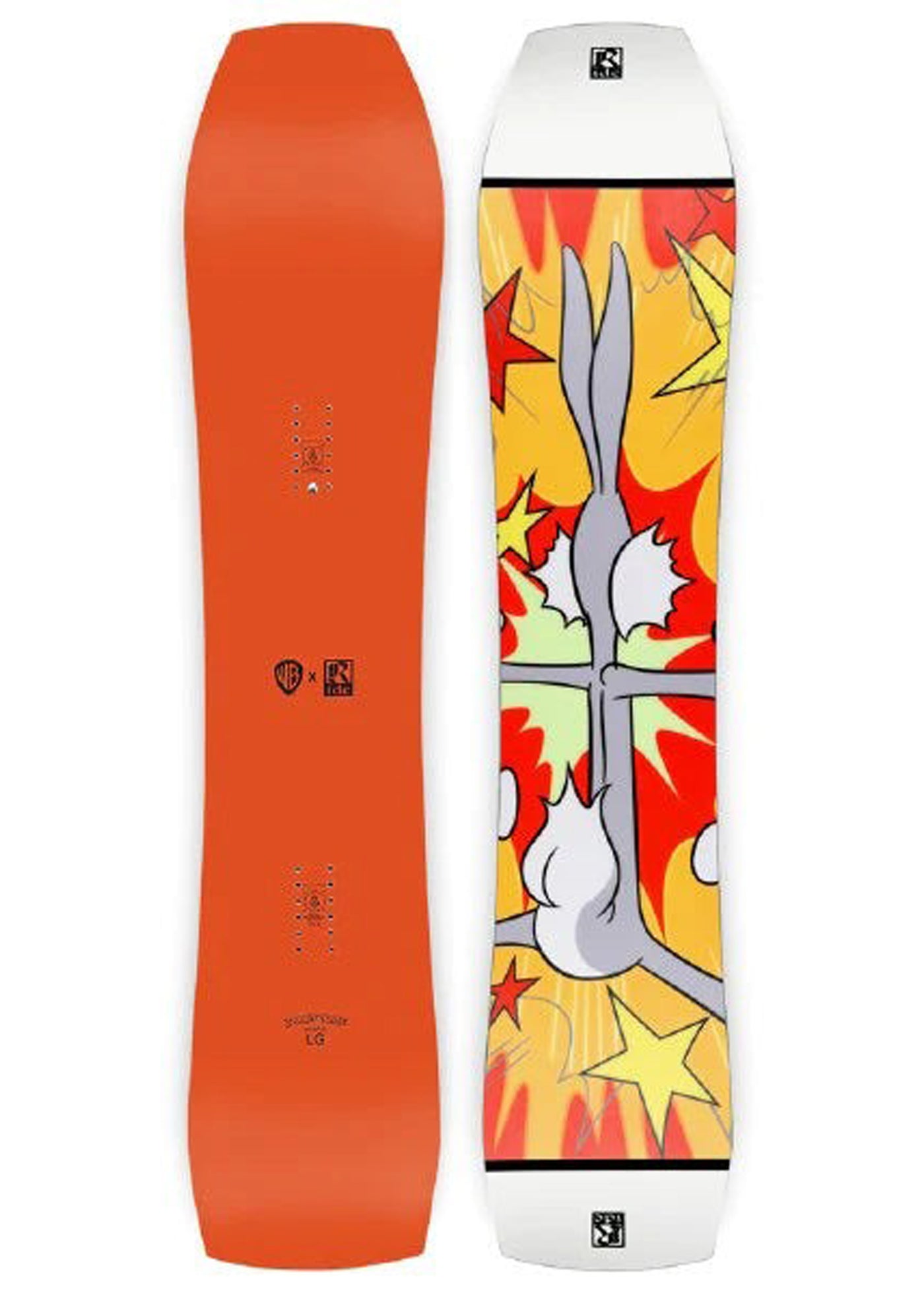 Snowboard RIDE WARPIG LOONEY TUNES Special Edition - Large 154cm