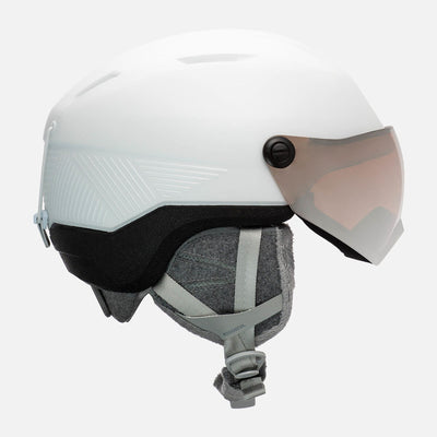 Snow Helmet ROSSIGNOL FIT VISOR IMPACTS HELMET- Womens -White