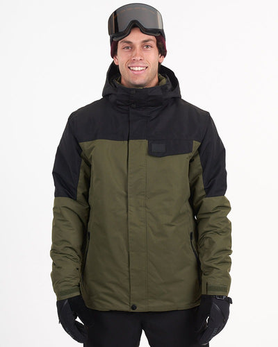 XTM Snow Jacket MILES II Men's - Winter Moss – Alleydesigns Pty Ltd ABN:  44165571264