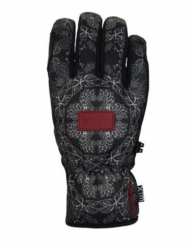 Snow Glove XTM ASCENT Goretex® Infinium - Black Paisley
