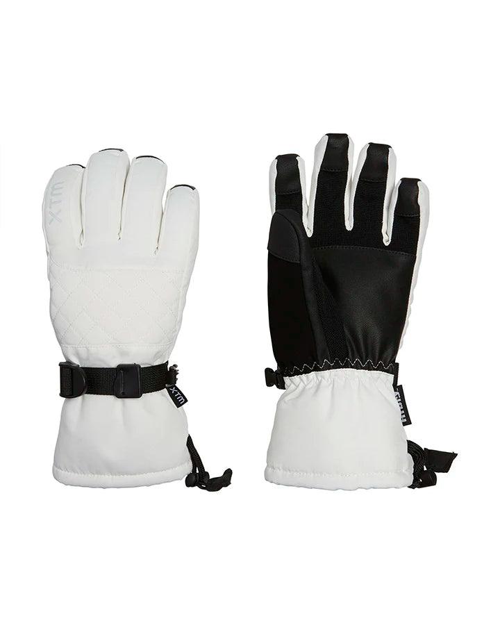 Snow Glove QUILT XTM Ladies Glove - White, Soft Rose, Black