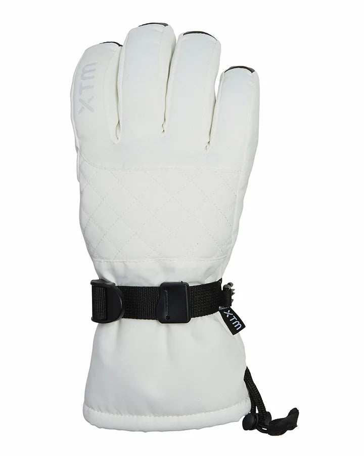 Snow Glove QUILT XTM Ladies Glove - White, Soft Rose, Black