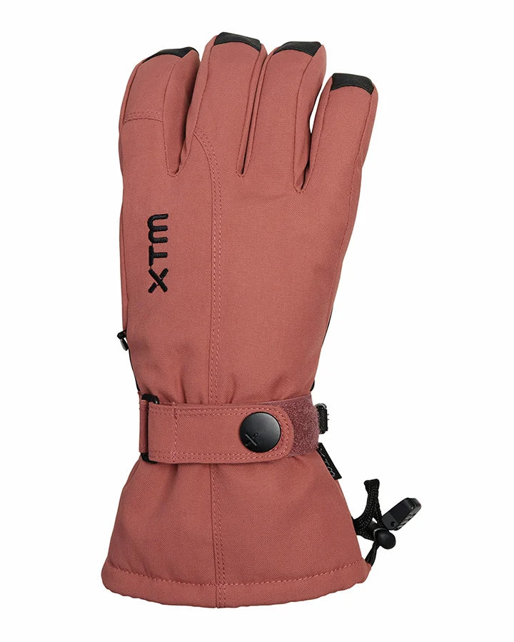 Snow Glove SAPPORO XTM- Ladies, Pink, Leaf