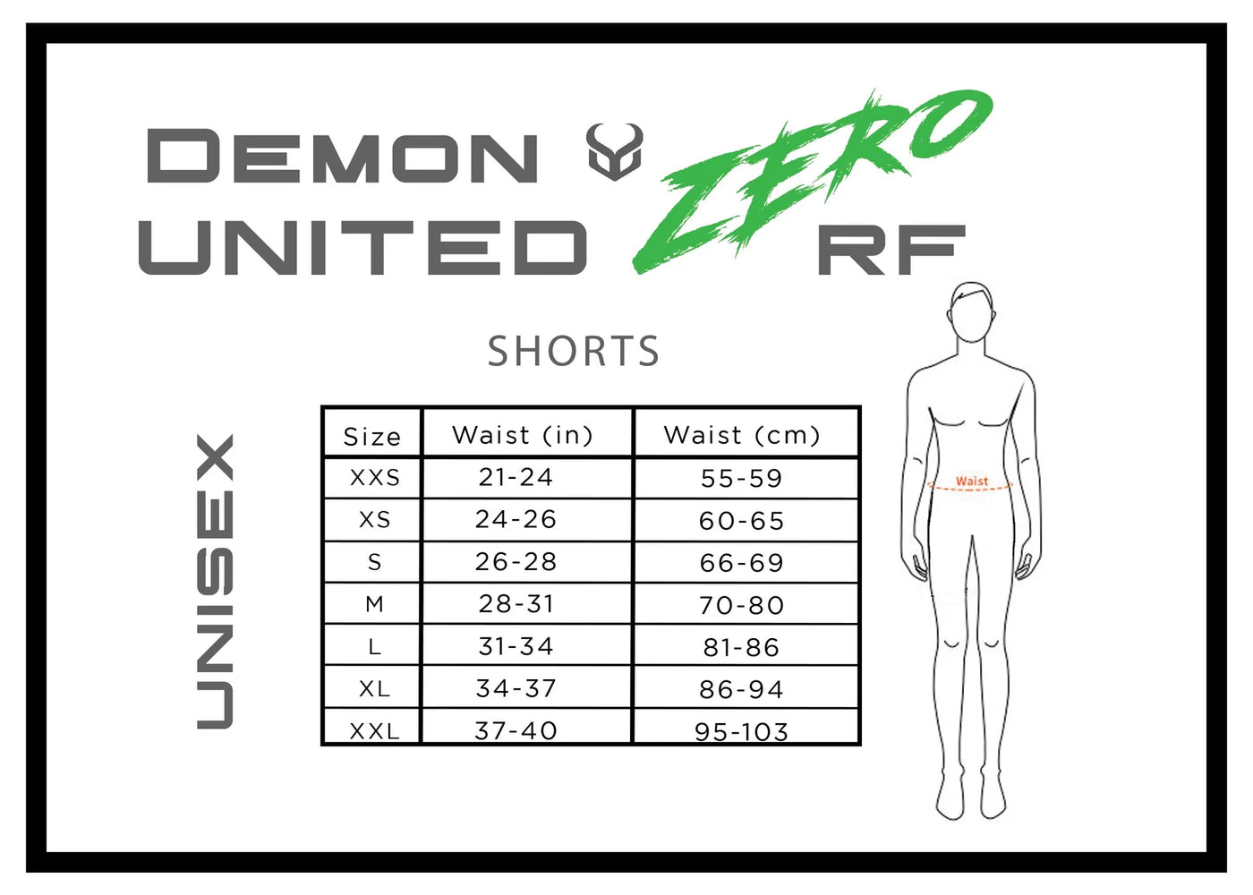 DEMON Zero RF D3O Unisex Ski/Snowboard Shorts