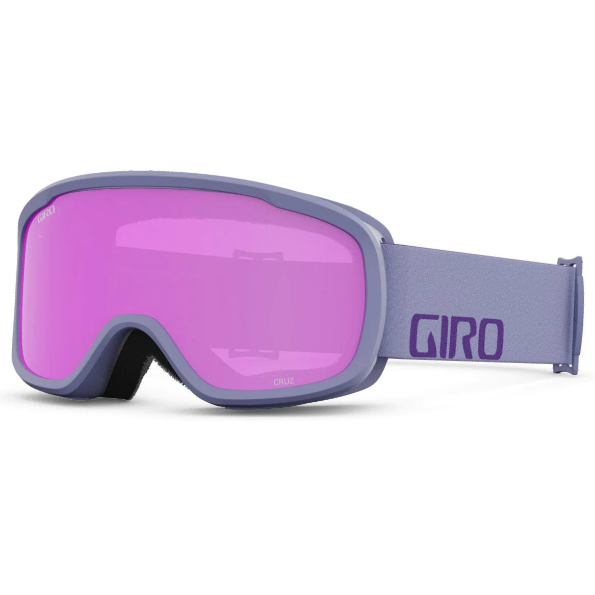 Snow Goggles CRUZ GIRO Lilac Wordmark / Amber Pink Goggles