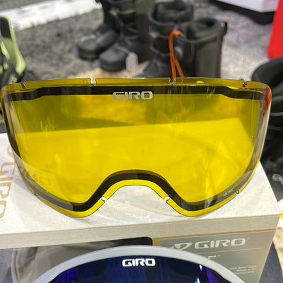 Snow Goggles MOXIE GIRO Grey Botanical / Ultra Black + Yellow (2X LENSE)
