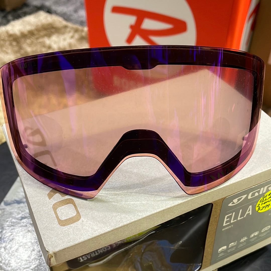 Snow Goggles ELLA GIRO Lilac Animal / Vivid Haze + Infrared ( 2 x lenses)