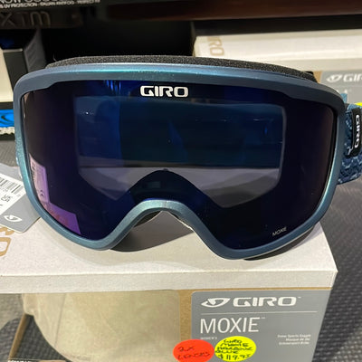 Snow Goggles MOXIE GIRO Harbour Blue Grey Cobalt + Yellow (2X LENSE)