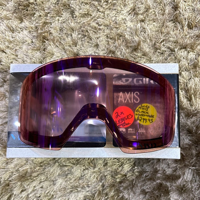Snow Goggles AXIS GIRO Black Wordmark, Vivid Royal/ Vivid Infrared ( 2 x lenses)