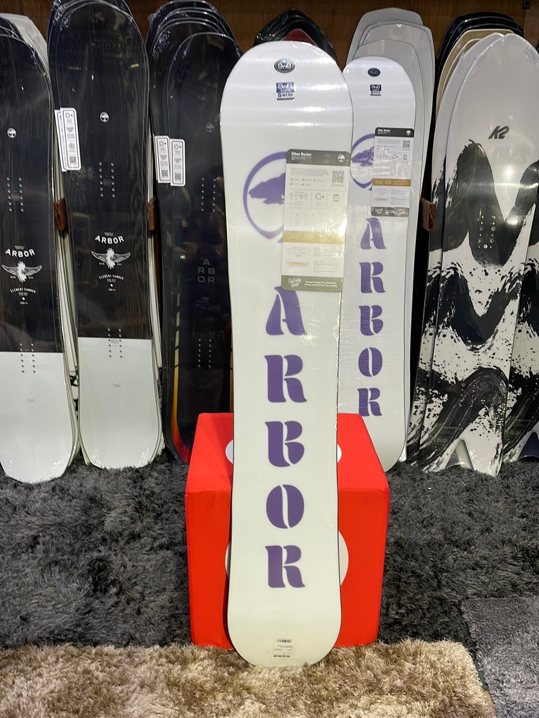 Snowboard ARBOR ETHOS ROCKER - Womens 2024