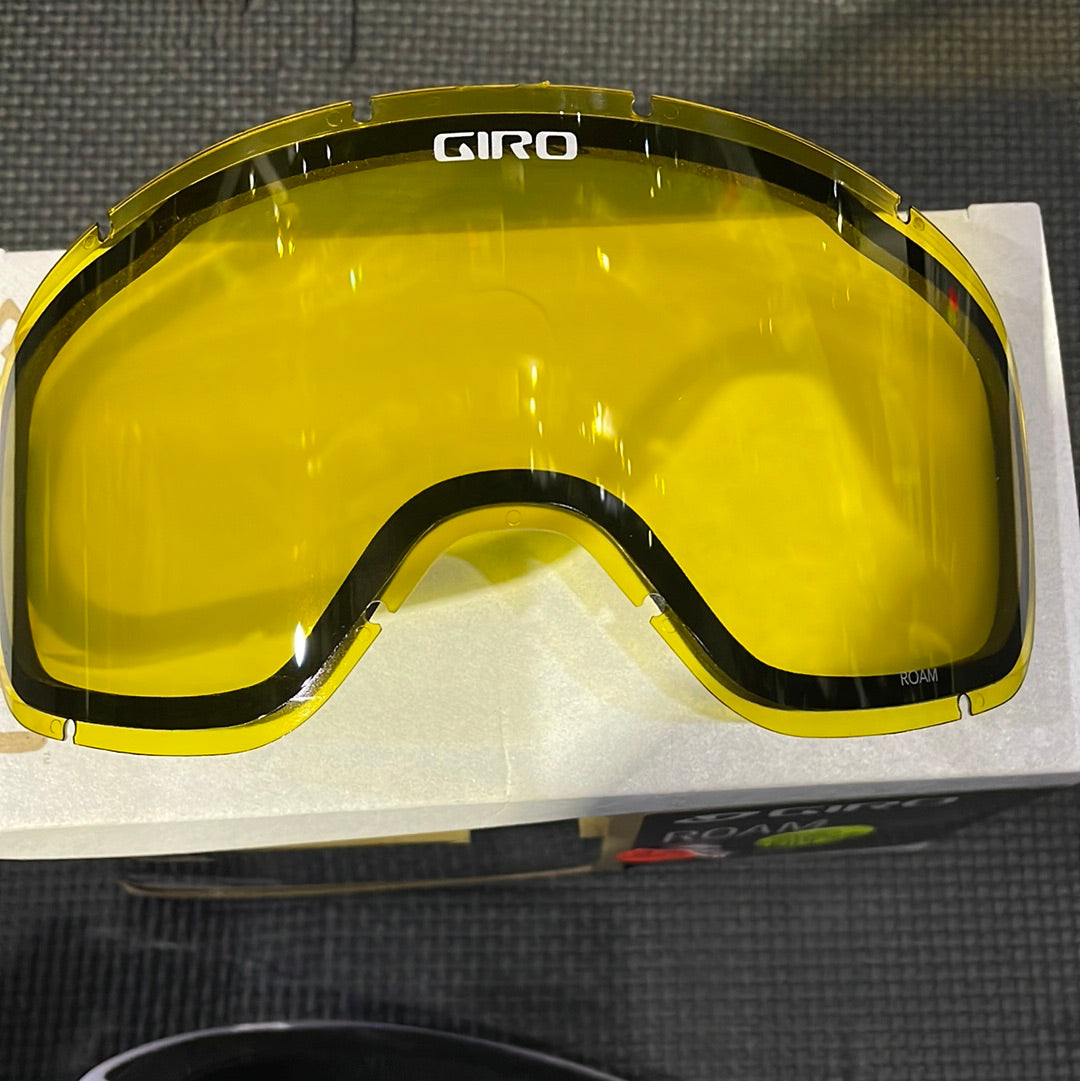 Snow Goggles ROAM GIRO  White Woodmark + Yellow (2X LENSE)