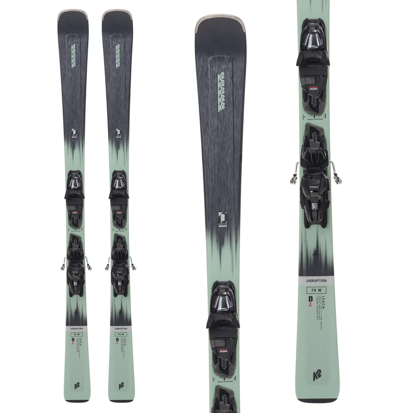 Skis K2 DISRUPTION 75 Alliance Womens Skis + Marker ERP 10 Bindings 2024
