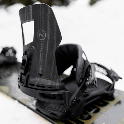 Snowboard Bindings NIDECKER KAON PLUS- Black