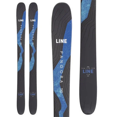 LINE Skis PANDORA 110, Includes Marker Squire 11 Bindings