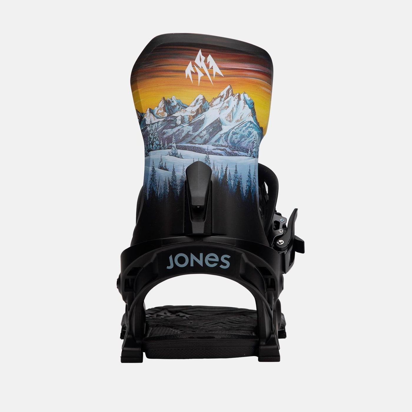 Snowboard Binding JONES METEORITE -Black Art 2024 NEW