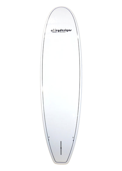 10'6" x 32" White Classic Alleydesigns Family SUP 200L - Alleydesigns  Pty Ltd                                             ABN: 44165571264