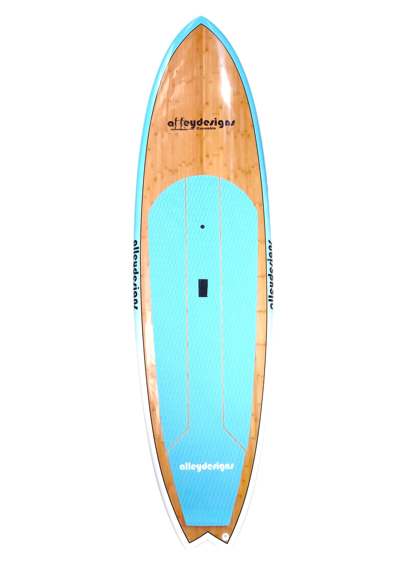 10' x 32" Bamboo Performance Teal Fade Alleydesigns SUP 9KG - Alleydesigns  Pty Ltd                                             ABN: 44165571264