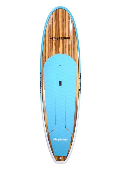 10' x 32" Timber Classic Teal Alleydesigns SUP 9KG - Alleydesigns  Pty Ltd                                             ABN: 44165571264