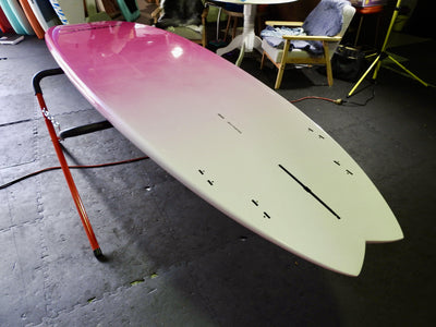 10' x 32" Timber Performance Pink Turtle Alleydesigns SUP 9KG - Alleydesigns  Pty Ltd                                             ABN: 44165571264