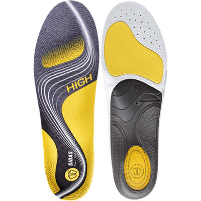 SIDAS Insoles Multisports- HIGH ARCH Support - Yellow