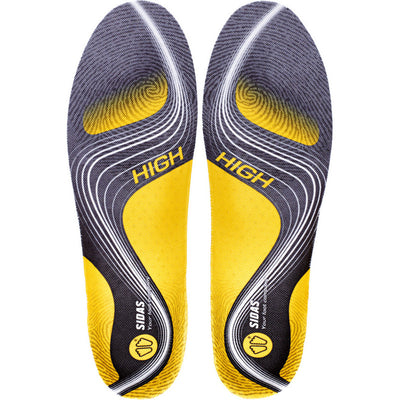 SIDAS Insoles Multisports- HIGH ARCH Support - Yellow