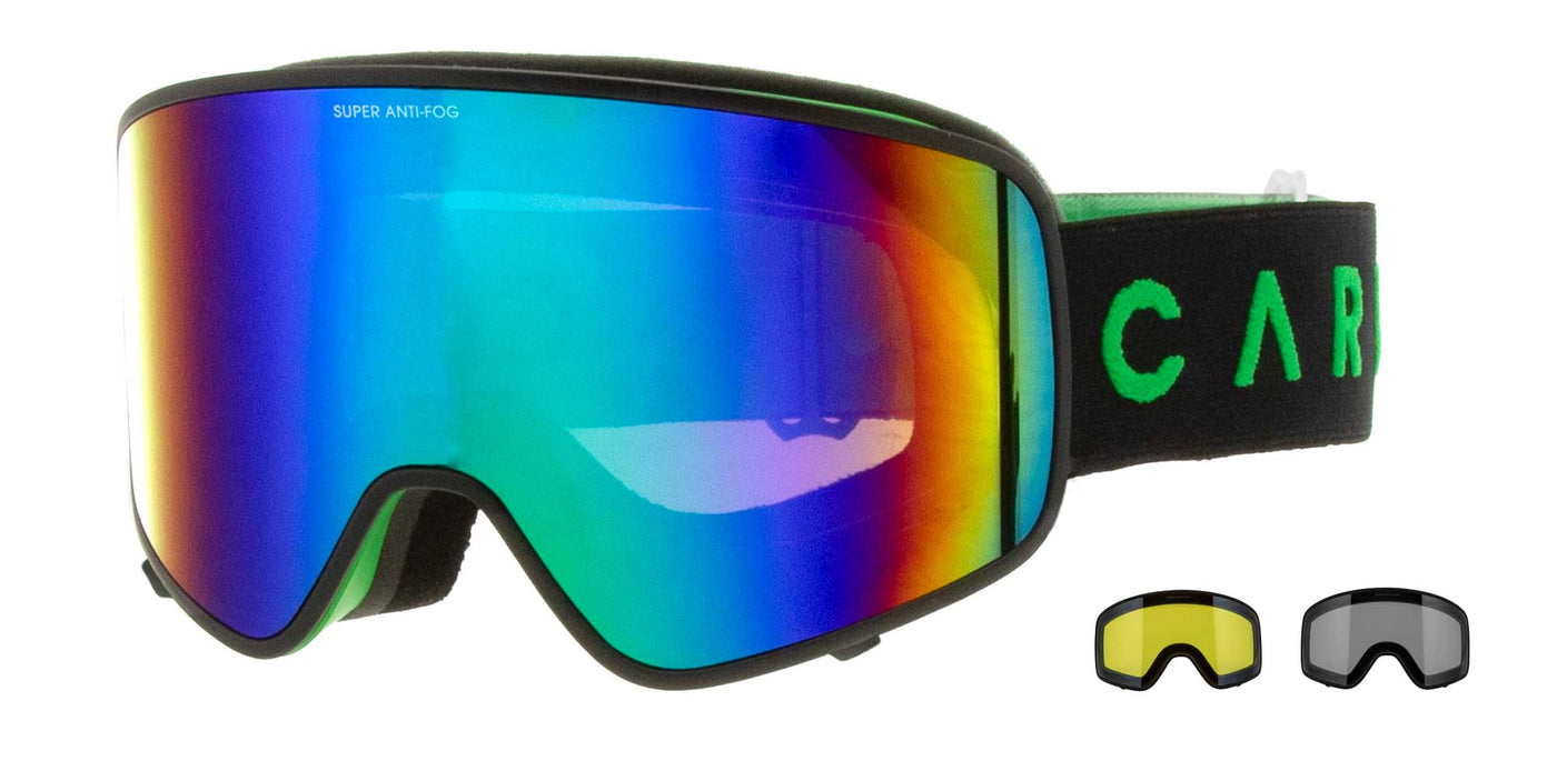 Snow Goggles CARVE SUMMIT Mt Green, Grey-Med