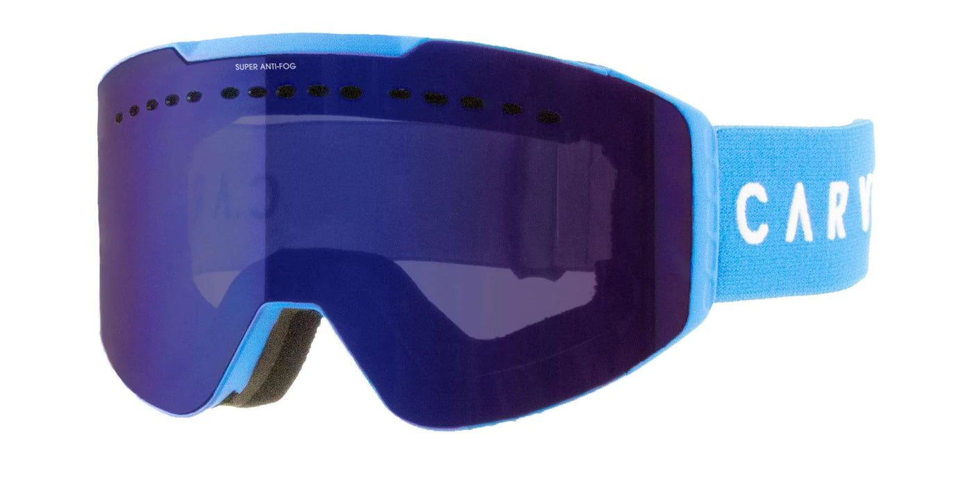 Snow Goggles Carve WHITE OUT Blue - Med