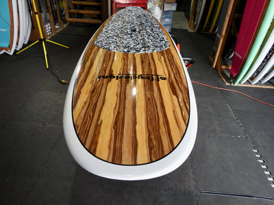 10'6" x 32" Timber Classic & White Alleydesigns SUP 11KG - Alleydesigns  Pty Ltd                                             ABN: 44165571264