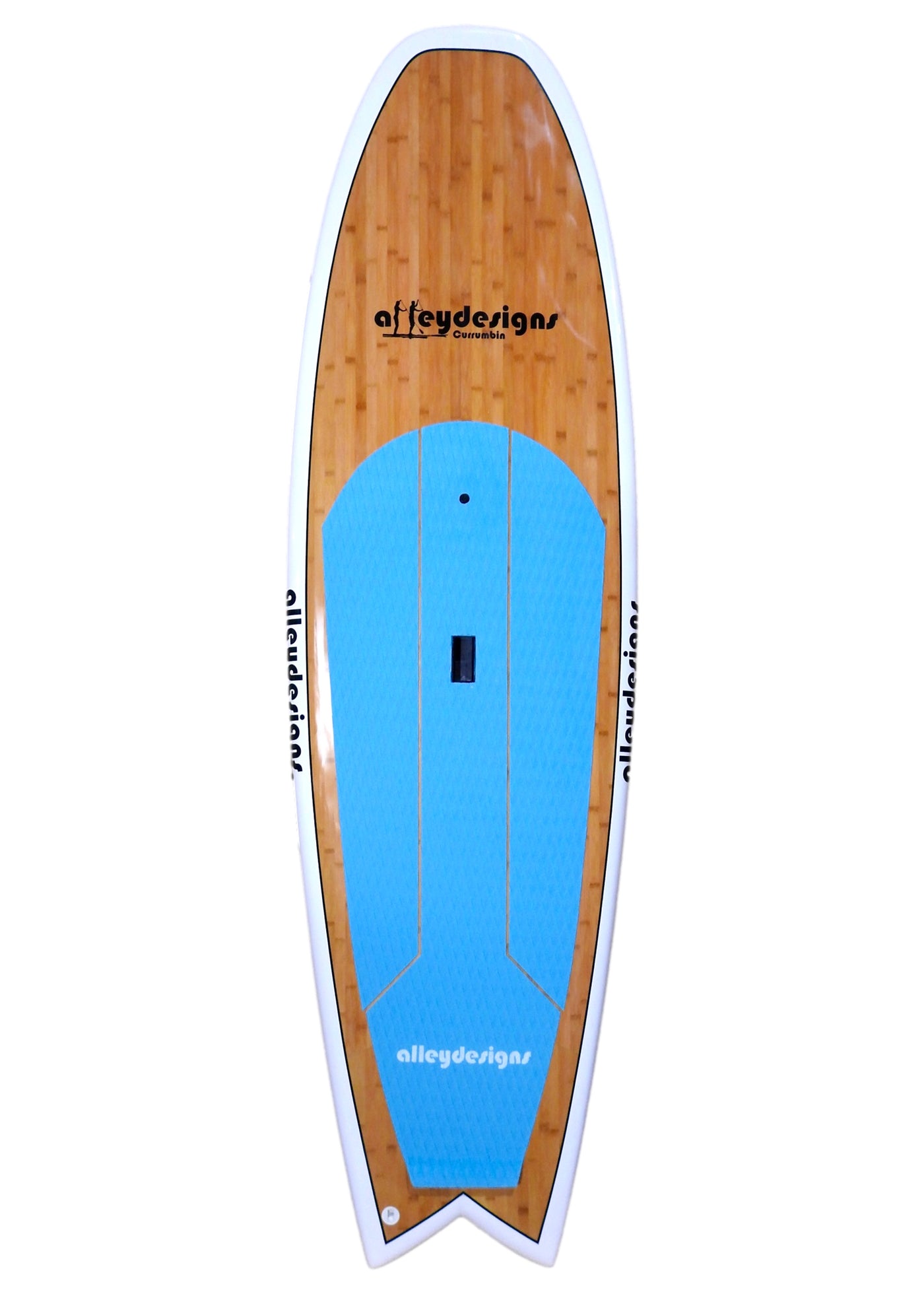 8’9" x 31" x 4" Bamboo White GALAXY BOUNCE SURF SUP - Alleydesigns  Pty Ltd                                             ABN: 44165571264