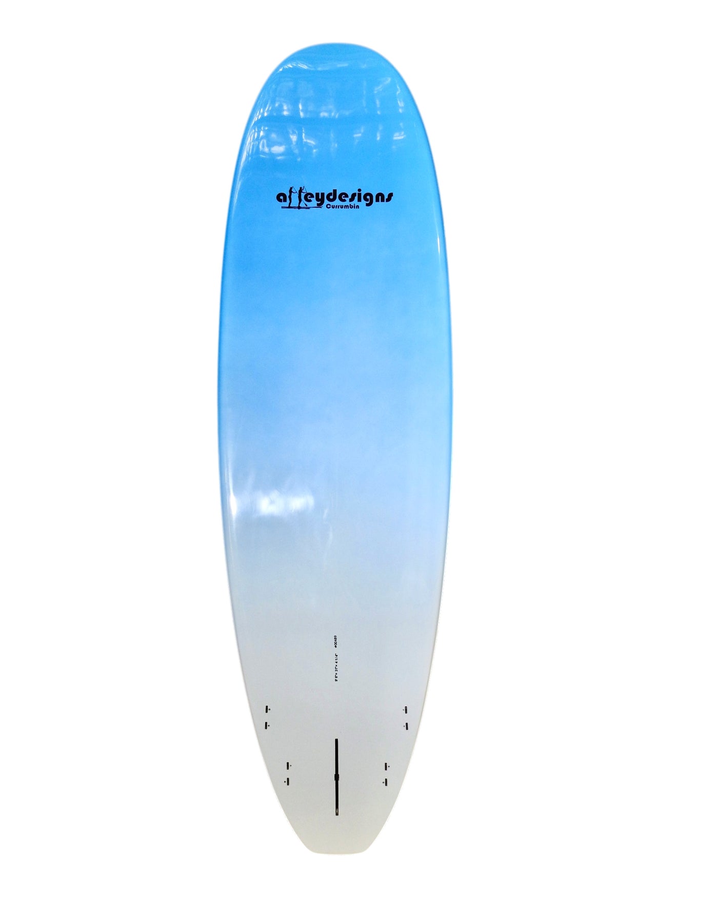 9'6" x 31" Blue & White Classic SUP 9kg - Alleydesigns  Pty Ltd                                             ABN: 44165571264