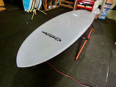 10' x 32" Bamboo Performance White Turtle Alleydesigns SUP 9kg - Alleydesigns  Pty Ltd                                             ABN: 44165571264