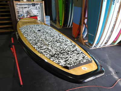 10' x 32" Bamboo Classic & Black Alleydesigns SUP 9KG - Alleydesigns  Pty Ltd                                             ABN: 44165571264
