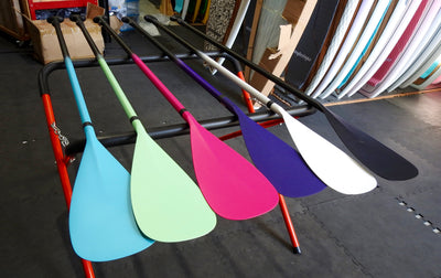 SUP Paddle Mint & Black Adjustable Alleydesigns Paddle - Alleydesigns  Pty Ltd                                             ABN: 44165571264